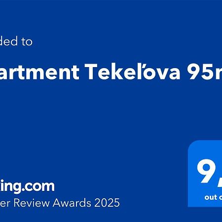 Apartment Tekelova 95M2 Prešov Esterno foto